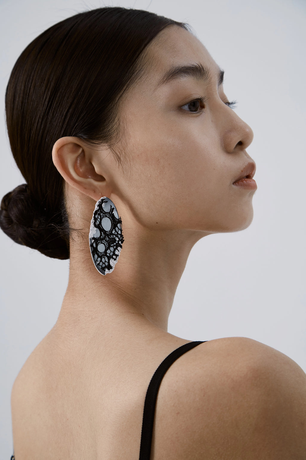 Tenderness Statement Stud Earrings by Luna-mi, product view 7