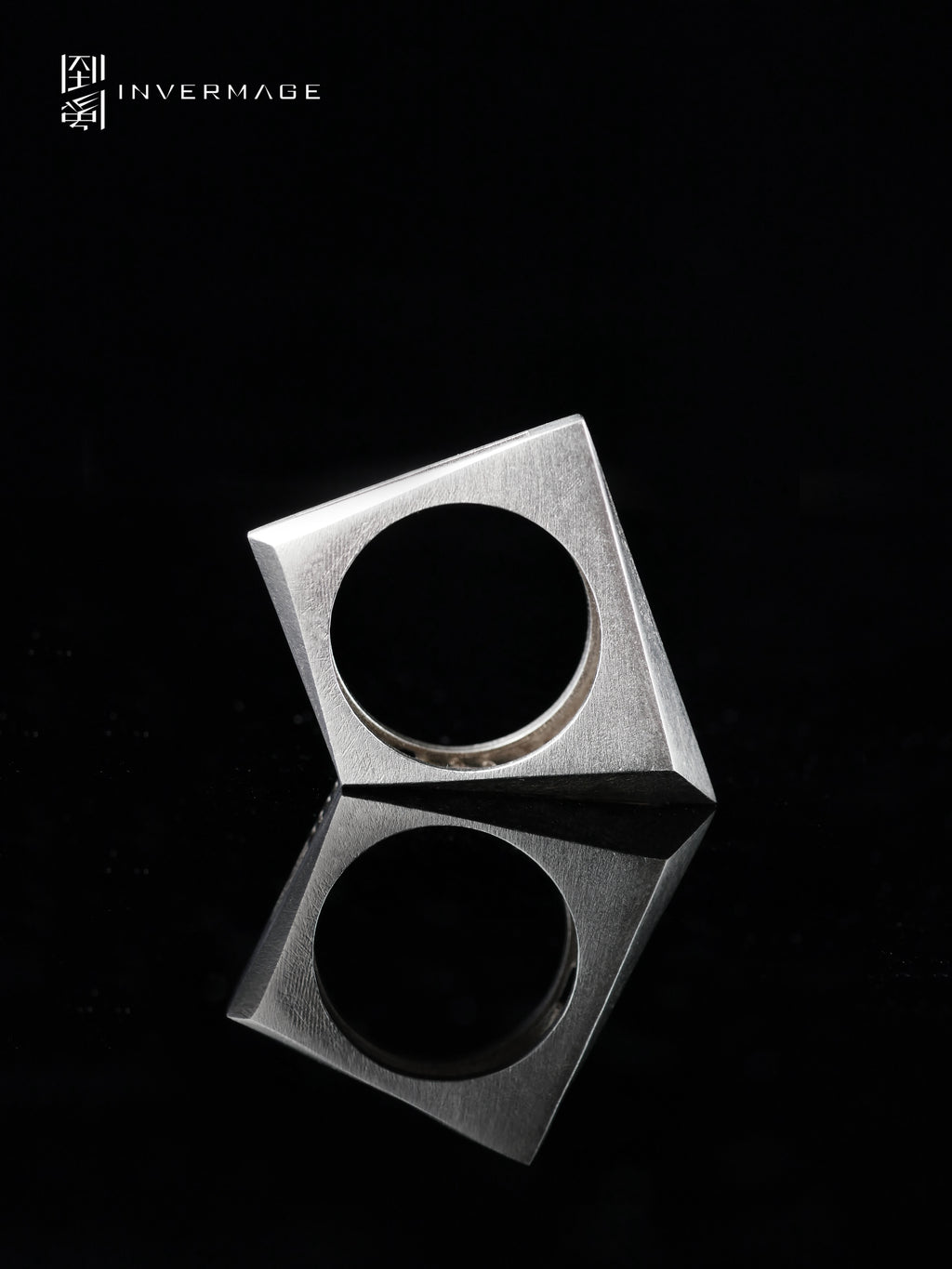 Time Sculpture Architectural Ring by INVERMAGE, product view 6