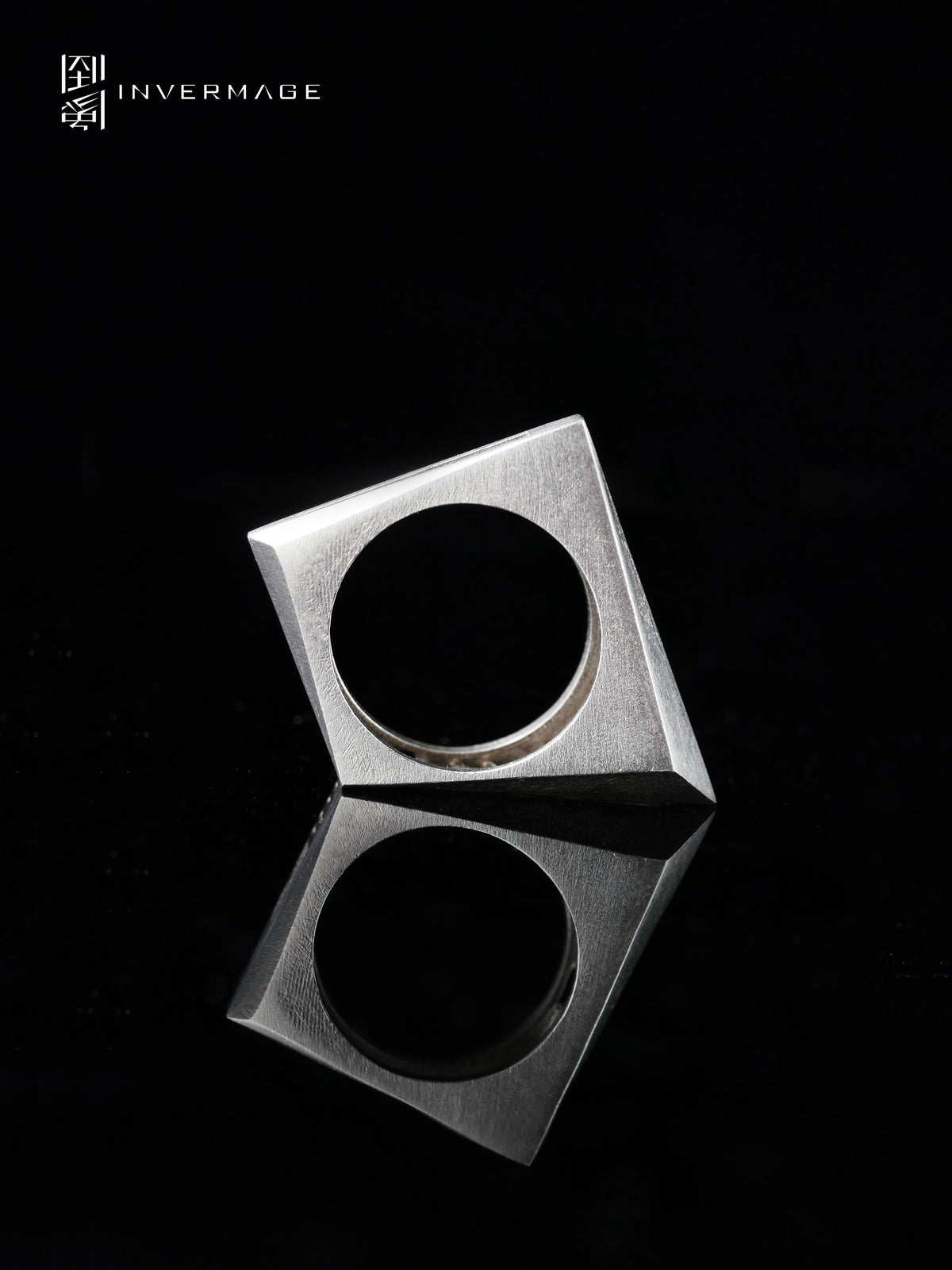 Time Sculpture Architectural Ring by INVERMAGE, product view 6