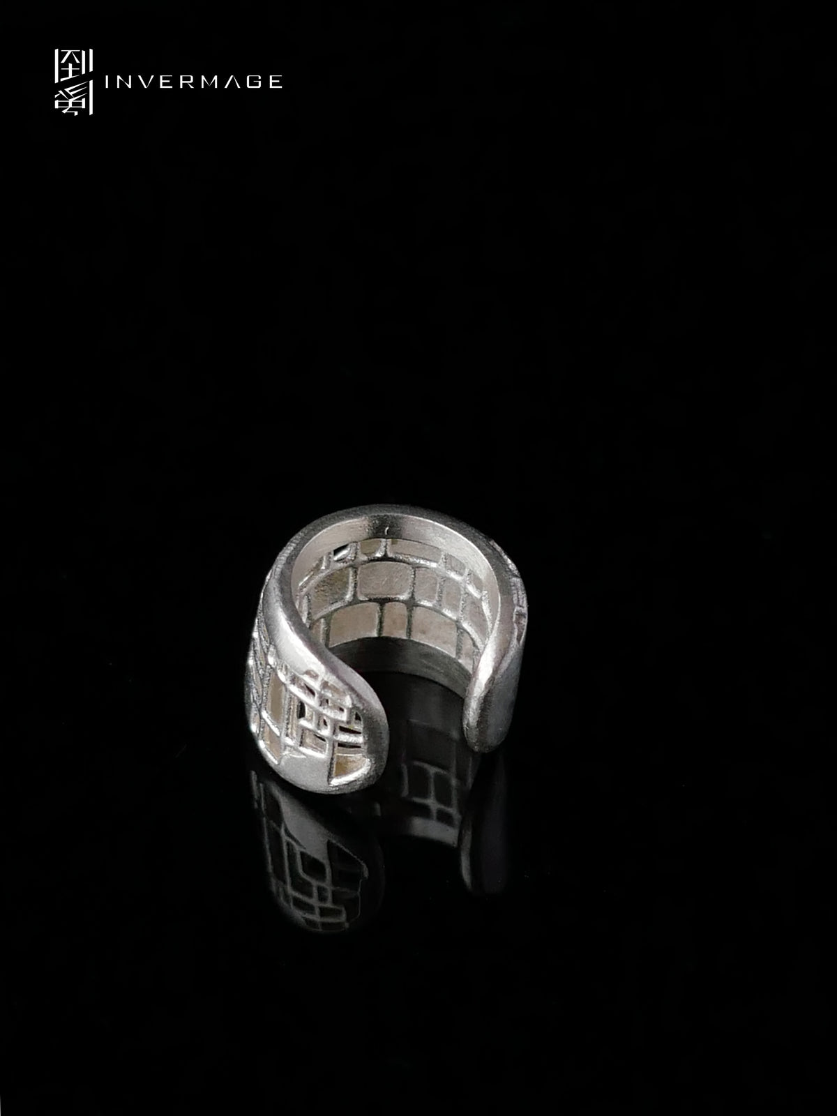 Time Sculpture Ear Cuff by INVERMAGE, product view 6