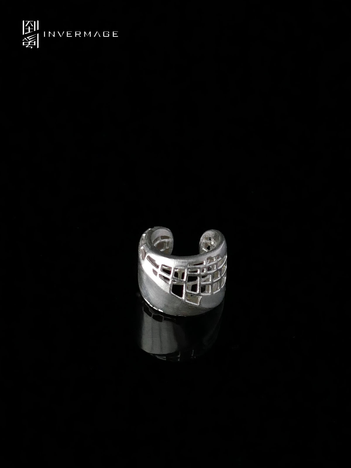 Time Sculpture Ear Cuff by INVERMAGE, product view 7