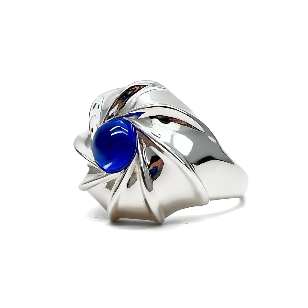 Vortex · Gold-plated Silver Ring by ARCHIGEM, product view 1