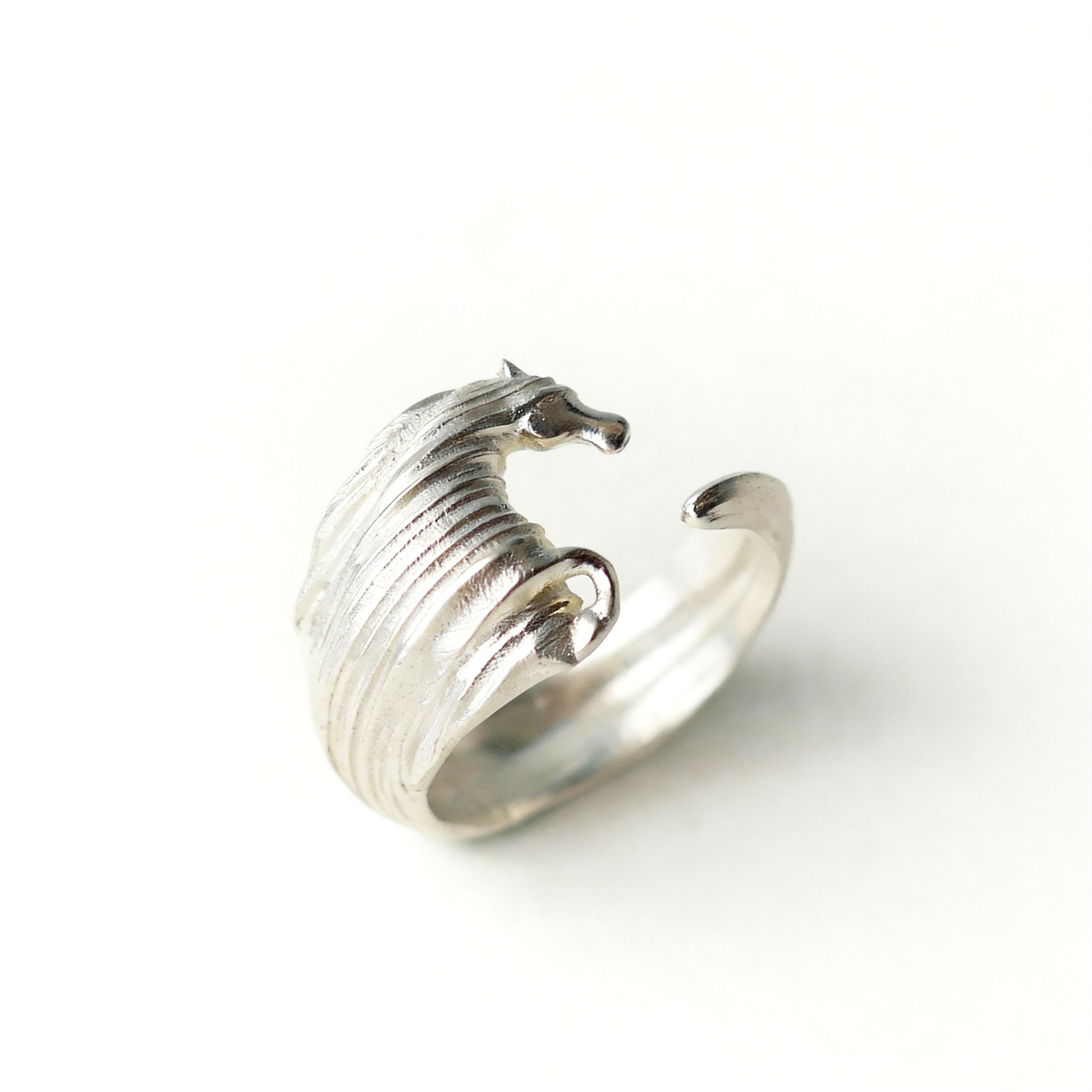 Wind Horse Ring by INVERMAGE, product view 1