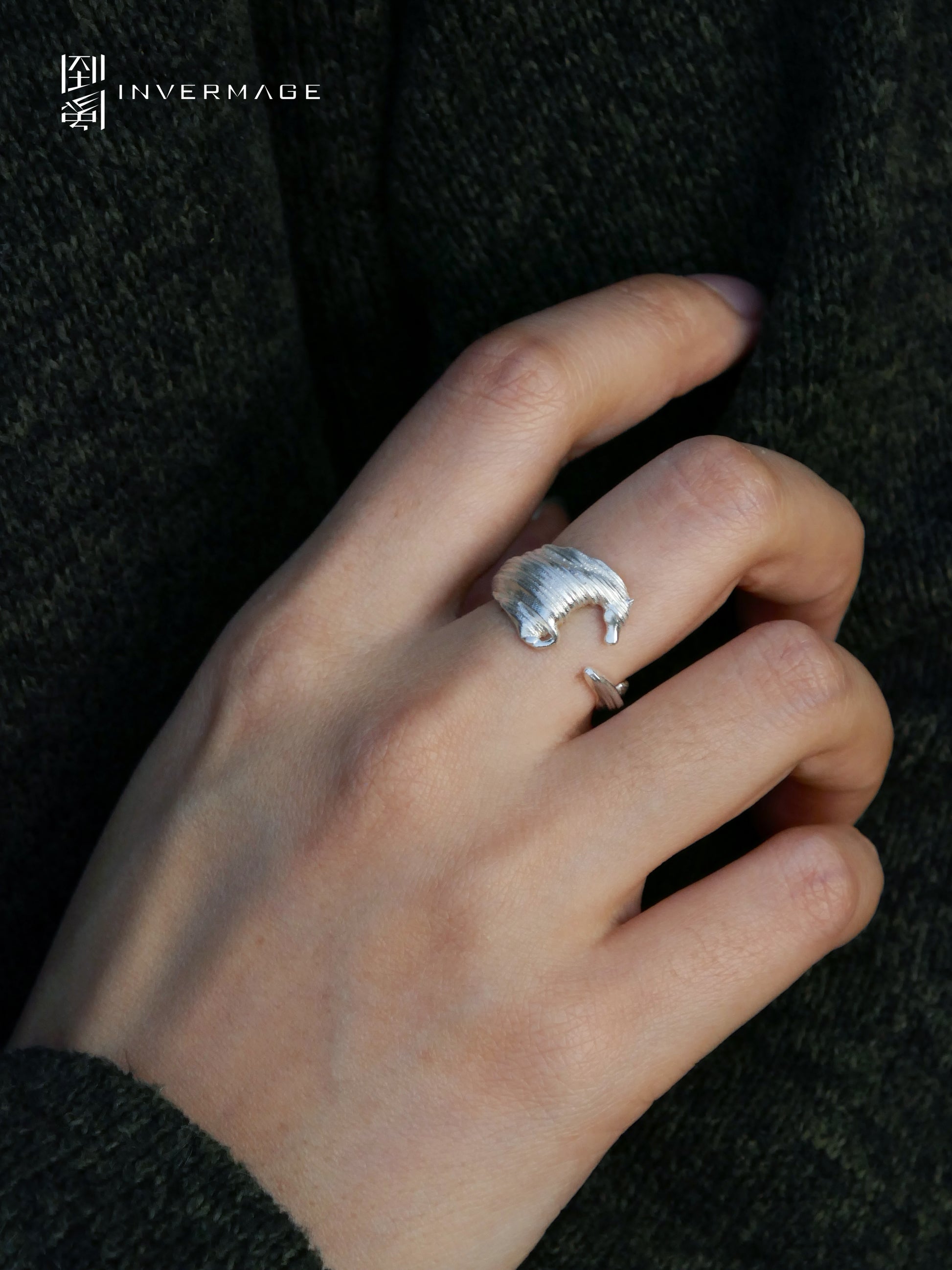Wind Horse Ring by INVERMAGE, product view 2