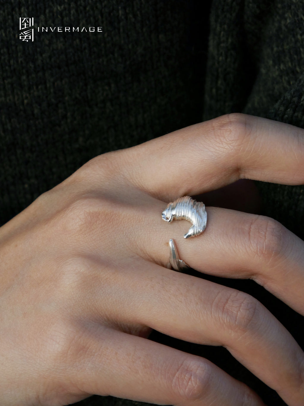 Wind Horse Ring by INVERMAGE, product view 4