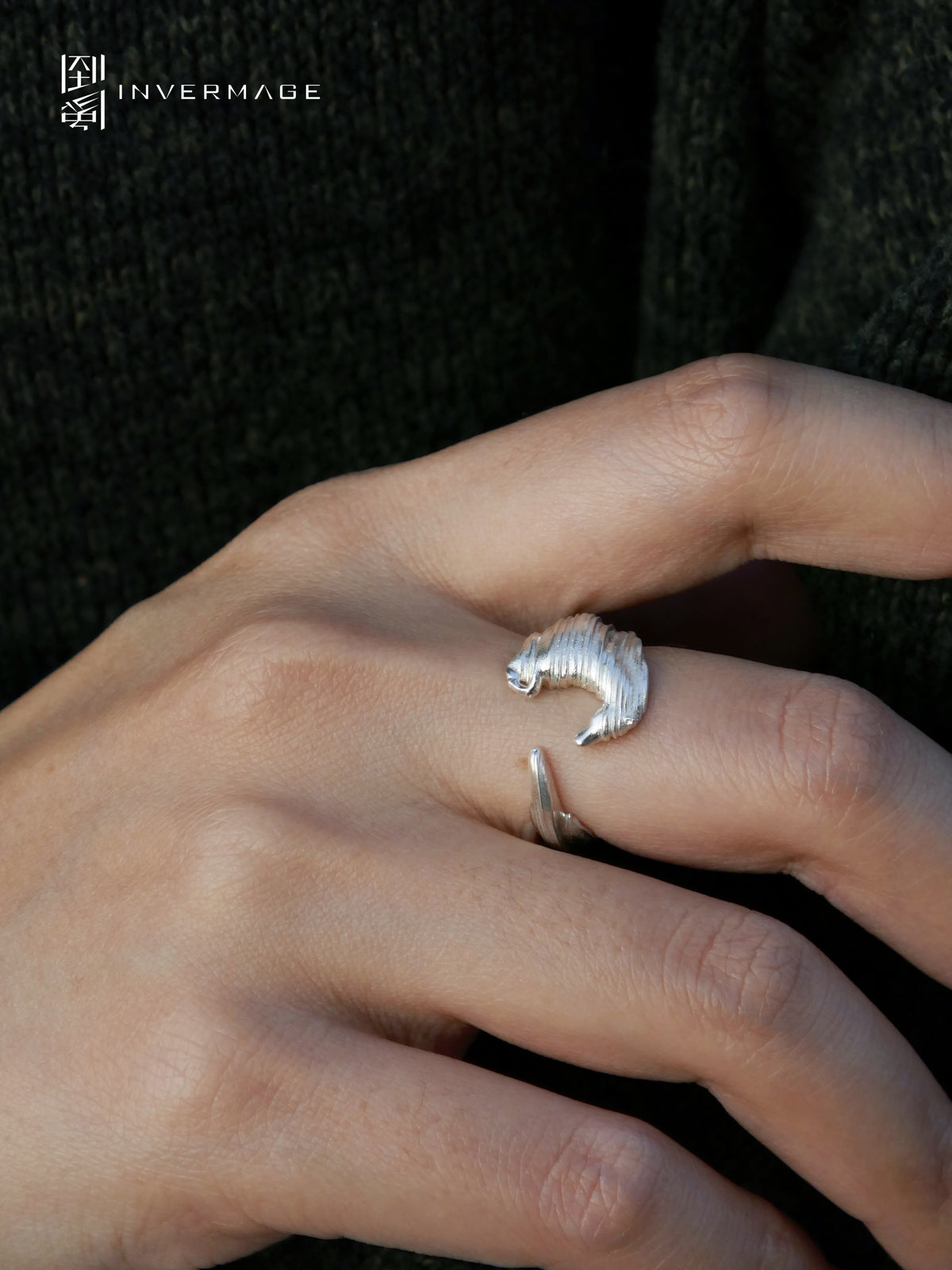 Wind Horse Ring by INVERMAGE, product view 4